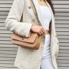 Belle & Bloom Princess Polina Tweed Blazer - Beige Marle Discount