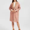 Belle & Bloom Publisher Double-Breasted Wool Blend Coat - Iced Vovo Check Store