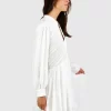 Belle & Bloom Resolution Mini Dress - White Flash Sale