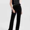 Belle & Bloom Reverie Velvet Pant - Black New