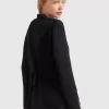 Belle & Bloom Sheer Genius Lightweight Blazer - Black Sale