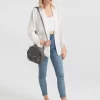 Belle & Bloom Sheer Genius Lightweight Blazer - White Online