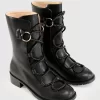 Belle & Bloom Shibuya Laced Boot - Black New