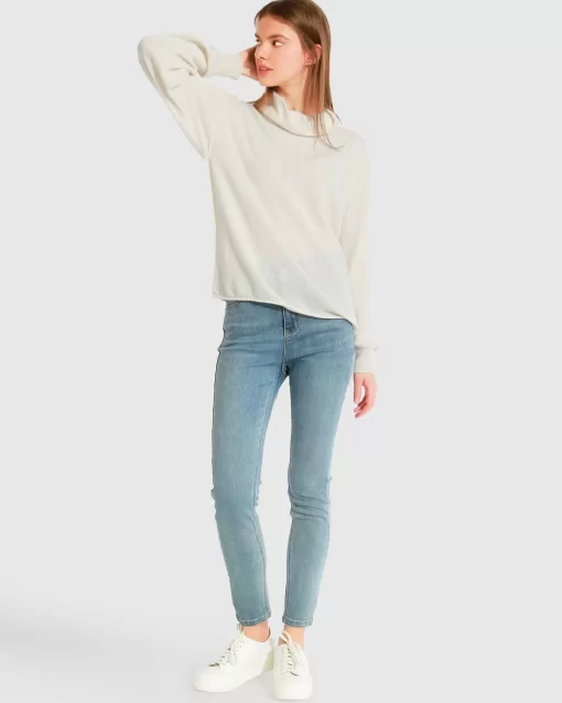 Belle & Bloom Simple Pleasures Cashmere Knit - Cream Cheap