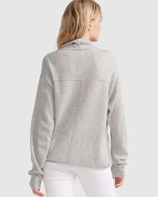 Belle & Bloom Simple Pleasures Cashmere Knit - Grey Discount