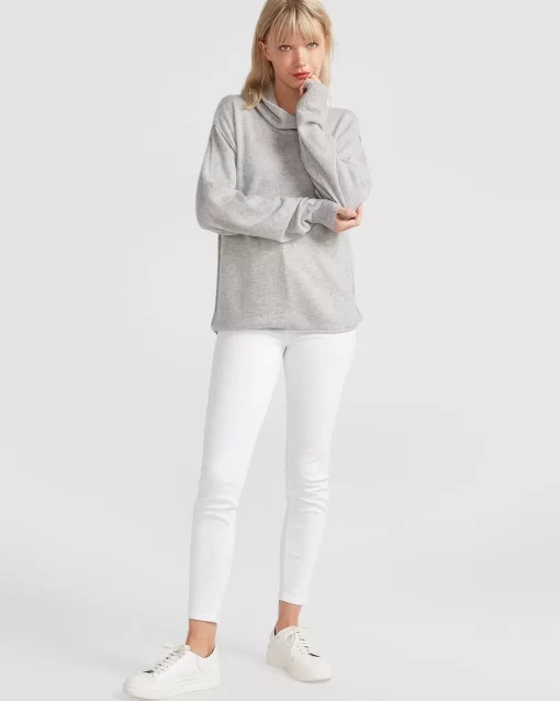 Belle & Bloom Simple Pleasures Cashmere Knit - Grey Discount