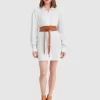 Belle & Bloom South Coast Oversized Shirt - White Fashion