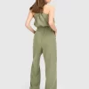 Belle & Bloom State Of Play Wide Leg Pant - Army Green Sale