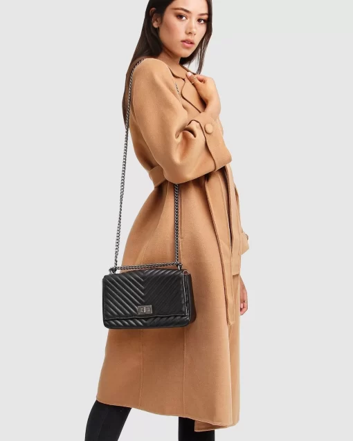 Belle & Bloom Stay Wild Oversized Wool Coat - Camel Sale