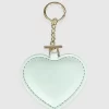 Belle & Bloom Stolen Heart Leather Keyring - Mint Flash Sale