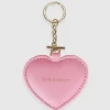 Belle & Bloom Stolen Heart Leather Keyring - Pink Flash Sale