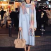 Belle & Bloom Tainted Love Longline Coat - Sky Blue Hot