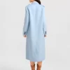 Belle & Bloom Tainted Love Longline Coat - Sky Blue Hot