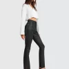 Belle & Bloom Take Me Out Pleather Pant - Black Outlet