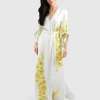 Belle & Bloom The Botanist Maxi Dress - Yellow Floral Outlet