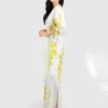 Belle & Bloom The Botanist Maxi Dress - Yellow Floral Outlet