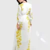 Belle & Bloom The Botanist Maxi Dress - Yellow Floral Outlet