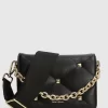 Belle & Bloom The Boulevard Quilted Crossbody Bag - Black Flash Sale