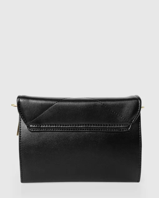 Belle & Bloom The Boulevard Quilted Crossbody Bag - Black Flash Sale