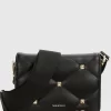 Belle & Bloom The Boulevard Quilted Crossbody Bag - Black Flash Sale