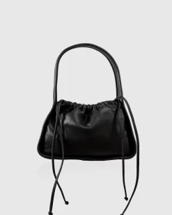 Belle & Bloom Thing Called Love Leather Handbag - Black Final Sale Store