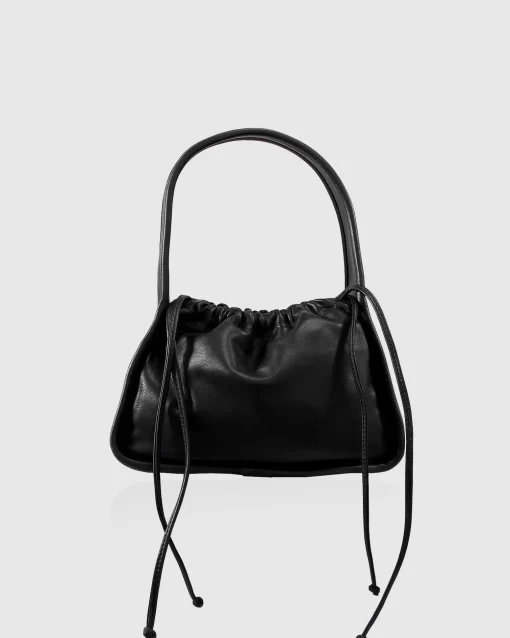 Belle & Bloom Thing Called Love Leather Handbag - Black Final Sale Fashion