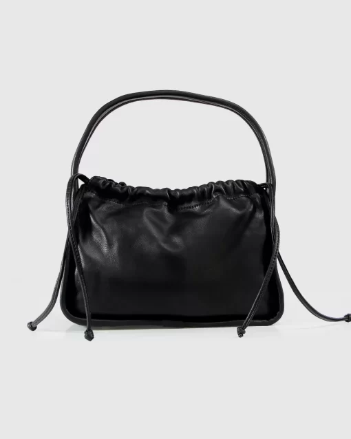 Belle & Bloom Thing Called Love Leather Handbag - Black Final Sale Store