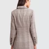 Belle & Bloom Too Cool For Work Plaid Blazer - Brown Sale