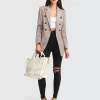 Belle & Bloom Too Cool For Work Plaid Blazer - Brown Sale