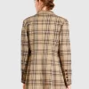 Belle & Bloom Too Cool For Work Plaid Blazer - Camel Best