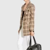 Belle & Bloom Too Cool For Work Plaid Blazer - Camel Best