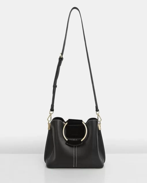 Belle & Bloom Twilight Leather Cross-Body Bag - Black Hot