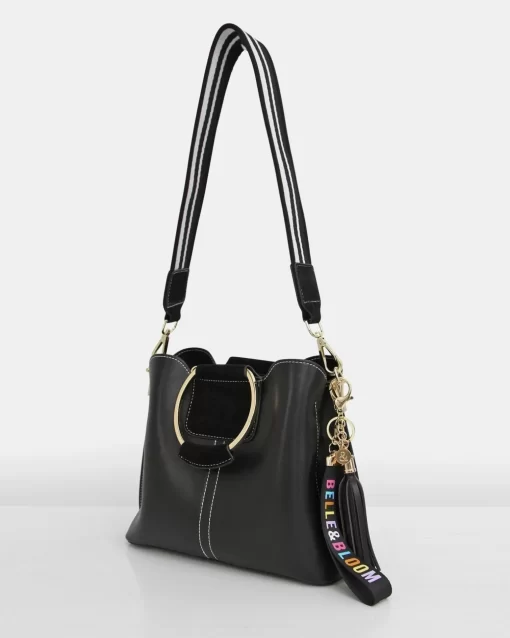 Belle & Bloom Twilight Leather Cross-Body Bag - Black Hot