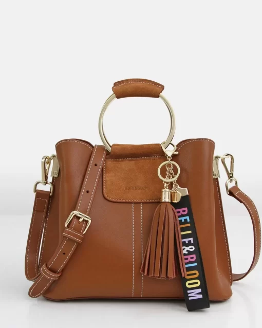 Belle & Bloom Twilight Leather Cross-Body Bag - Brown Fashion