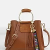 Belle & Bloom Twilight Leather Cross-Body Bag - Brown Online