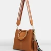 Belle & Bloom Twilight Leather Cross-Body Bag - Brown Online