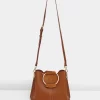 Belle & Bloom Twilight Leather Cross-Body Bag - Brown Online