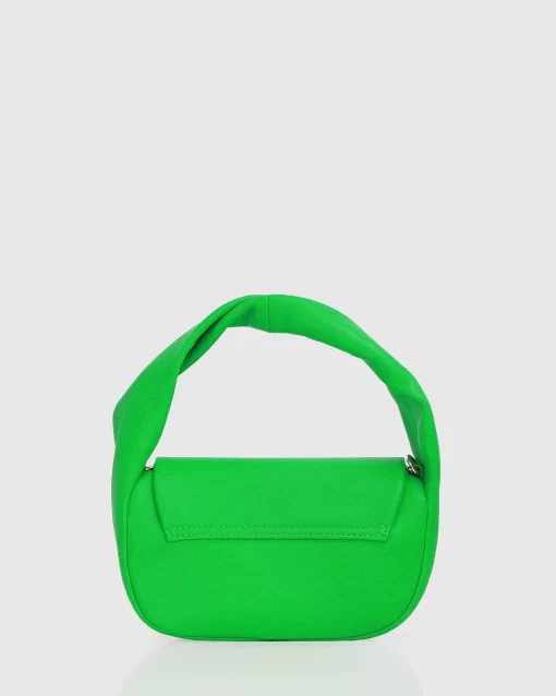 Belle & Bloom Twisted Hearts Clutch - Emerald Store