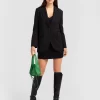 Belle & Bloom Unchained Heart Blazer - Black Flash Sale