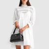 Belle & Bloom Unforgettable Oversized Lace Mini Dress - White Shop