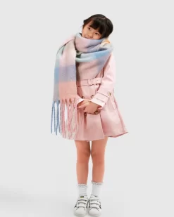 Belle & Bloom Vail Checkered Scarf - Candy Best Sale