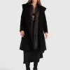 Belle & Bloom Walk Me Home Convertible Coat - Black Best Sale