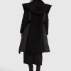 Belle & Bloom Walk Me Home Convertible Coat - Black Best Sale