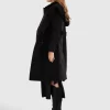 Belle & Bloom Walk Me Home Convertible Coat - Black Best Sale