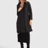 Belle & Bloom Walk Me Home Convertible Coat - Black Best Sale