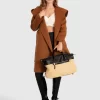 Belle & Bloom Walk Me Home Convertible Coat - Camel Discount