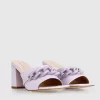 Belle & Bloom Walking With You Mule - Lilac Clearance