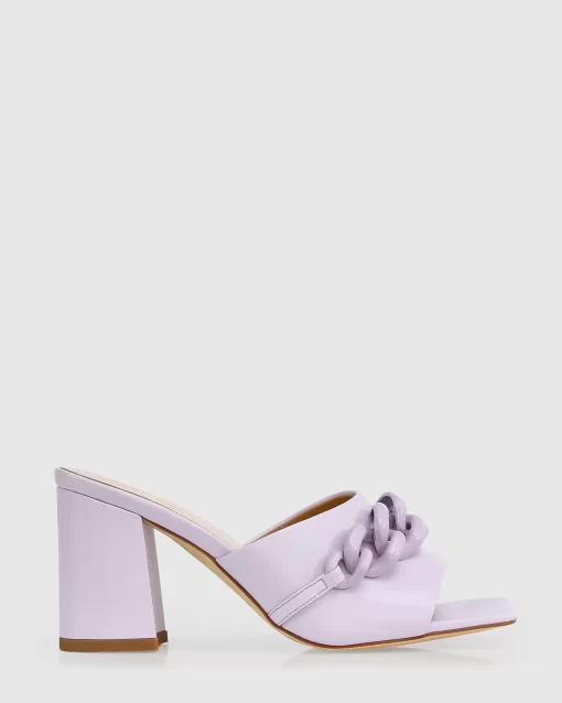 Belle & Bloom Walking With You Mule - Lilac Clearance