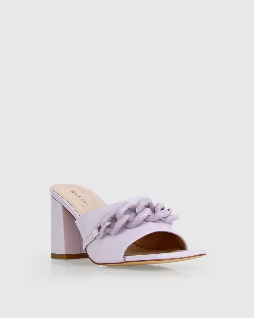 Belle & Bloom Walking With You Mule - Lilac Clearance