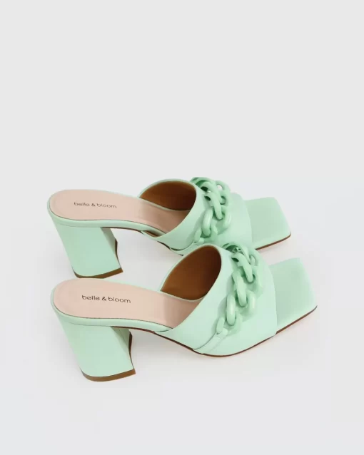 Belle & Bloom Walking With You Mule - Mint Hot